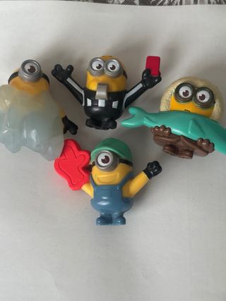 Muñecos Minions McDonald's 2019