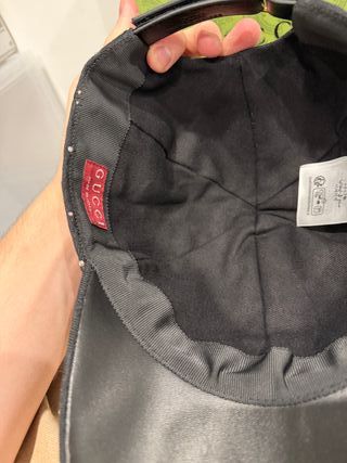 Gorra Gucci Swarovski Negra