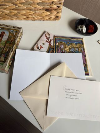 Set di 9 cartoline illustrate