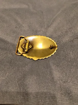 Hebilla Harley Davidson Dorada