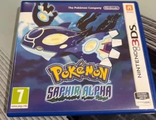 Scatola Pokémon Zaffiro Alpha 3DS