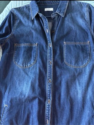 Sobrecamisa Vaquera Cortefiel Azul