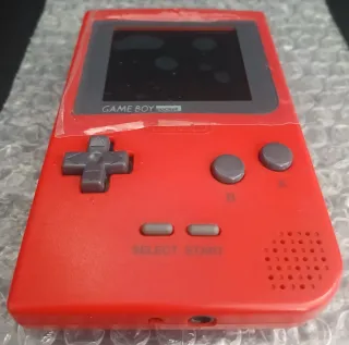 Game Boy Pocket Rosso + 5 Cartucce
