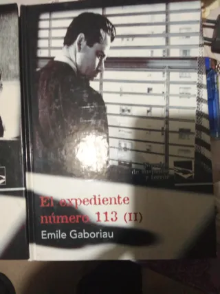 Dos libros de el expediente número 113