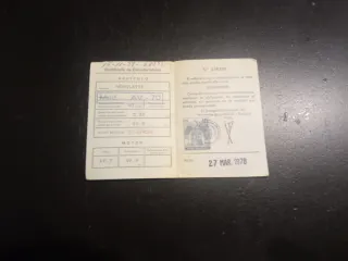 Mobilette gran turismo de 1978 Cilindrada 49.9.