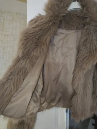 Cazadora pelo marrón