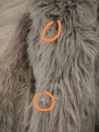 Cazadora pelo marrón