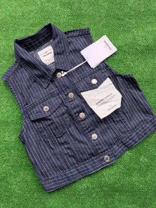 Chaleco PULL&BEAR Mujer Talla S Rayas