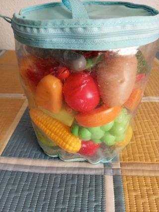Juego Comida Juguete Frutas Verduras