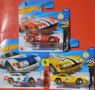Hotwheels Ferrari 365 GTB4 Competizione