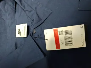 Camisa Nike Club Oxford Azul Oscuro