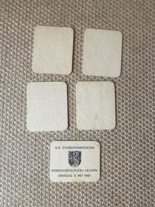 Bases de Copos Vintage Stella Artois - vários lote