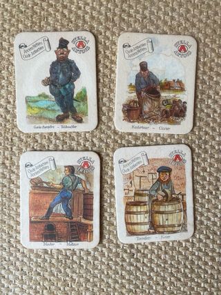 Bases de Copos Vintage Stella Artois - vários lote