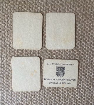 Bases de Copos Vintage Stella Artois - vários lote