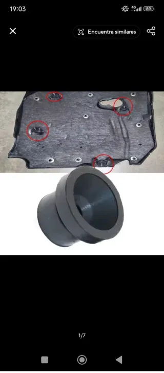 Juego Gomas Tapa Motor Ford Varios