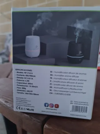 Humidificador Ultrasónico PACIFICO NP-V1616
