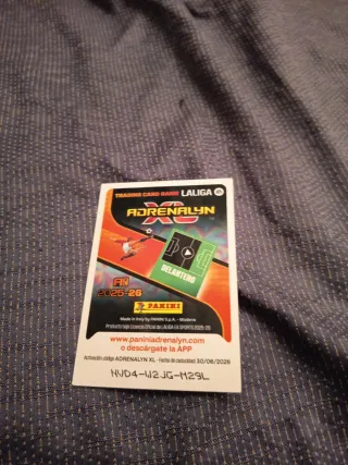 Cromo Adrenalyn XL Maroan