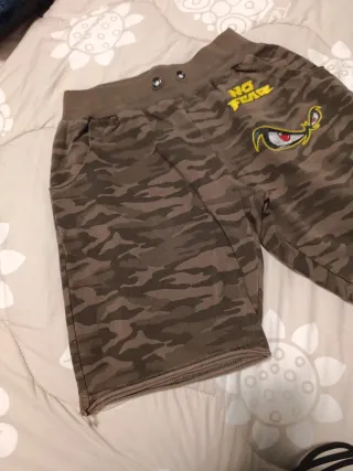 Pantaloncini bambino camouflage NO FEAR