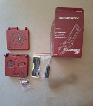 Game Boy Advance SP Groudon Shell ricambio