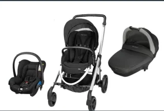 Cochecito de bebé y accesorios