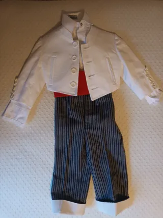 Traje Corto Flamenco Niño Talla 2 años