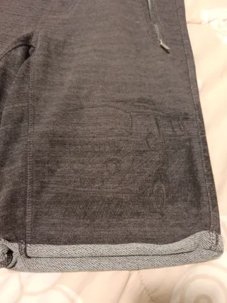 Pantaloncini bambino grigi con zip