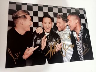 Poster Blue Autografato + CD Heart & Soul Sigillat