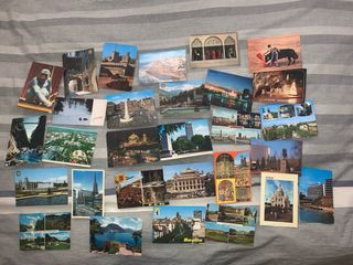 30 cartoline viaggiate usate