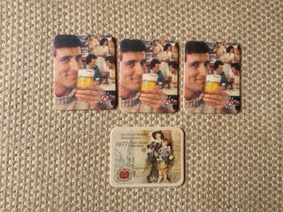 Bases de copo Stella Artois 1977 e 1981