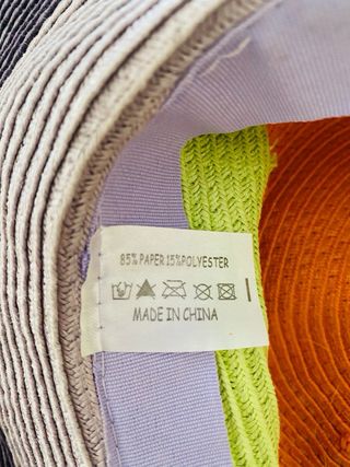 Sombrero Boho Ibiza Ala Ancha Multicolor