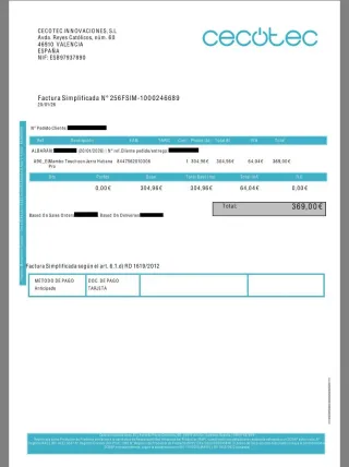 Cecotec Mambo Touch Robot Cocina Wifi