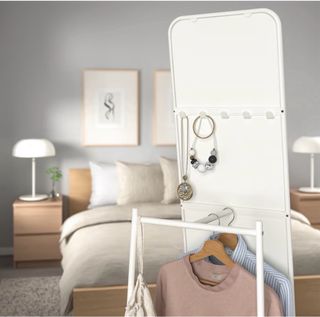 Espejo de pie Ikea blanco