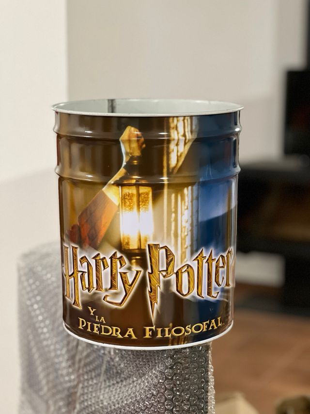 Harry Potter Cubo Papelera Metal