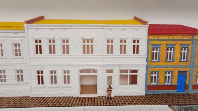 Casas Diorama Escala 1:35