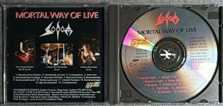 Sodom – Mortal Way Of Live 1st Press CD Kreator