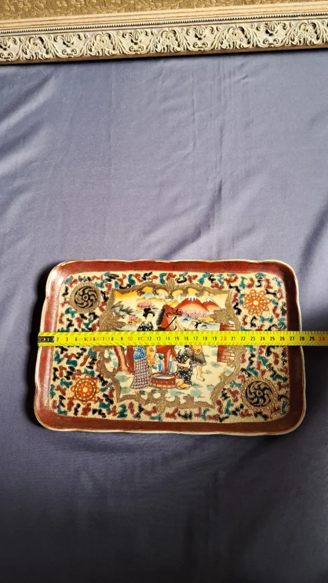 Bandeja estilo Satsuma