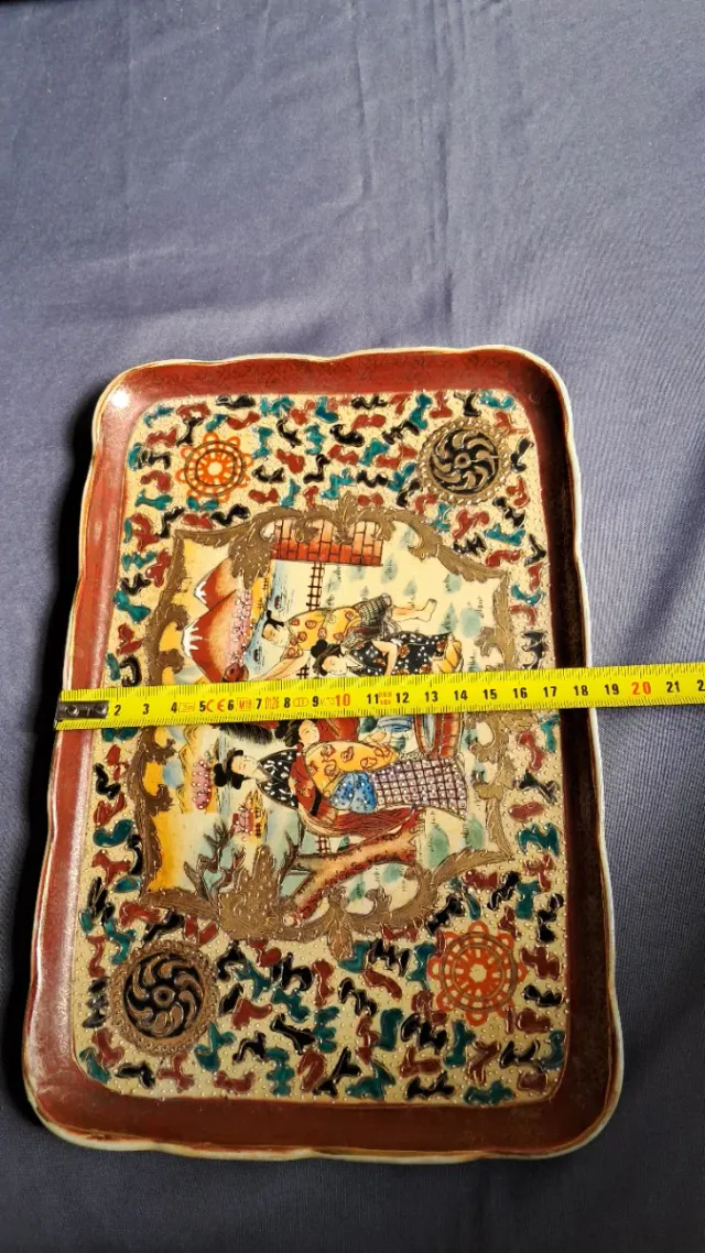 Bandeja estilo Satsuma