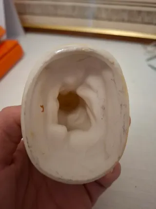 Statuina angelo in porcellana