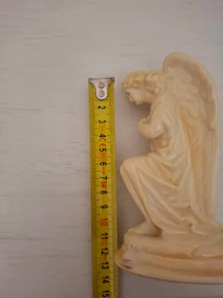 Statuina angelo in porcellana