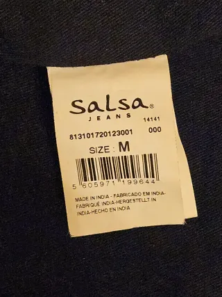 Chaqueta de cuero Salsa Negra.