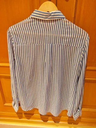 Camisa rayas Bershka manga larga talla M