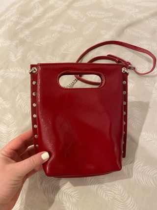 Bolso Bandolera Rojo Pequeño sin uso