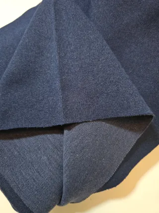 Tela de punto elástica azul