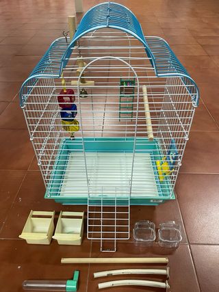 Jaulas para pájaros y accesorios