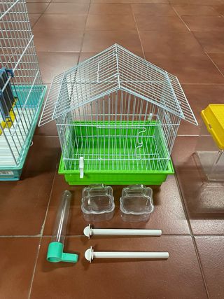 Jaulas para pájaros y accesorios
