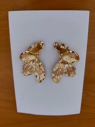 Pendientes Sfera Dorados Clip
