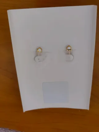 Pendientes Sfera Dorados Clip