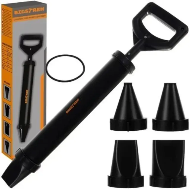 Pompa stuccatura + 4 ugelli