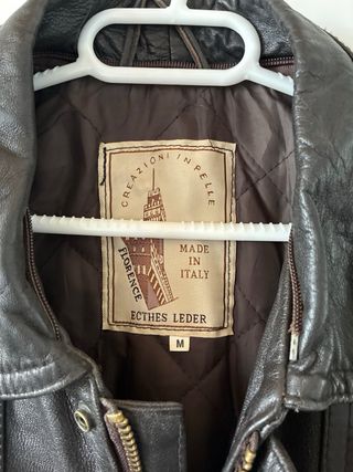 Chaqueta Piel Florence Italy Marrón