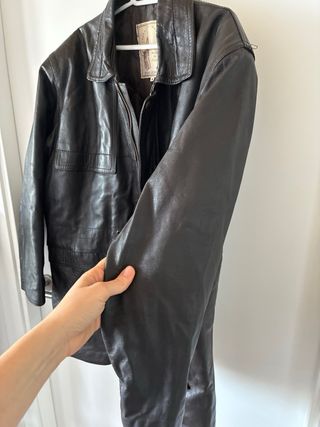 Chaqueta Piel Florence Italy Marrón